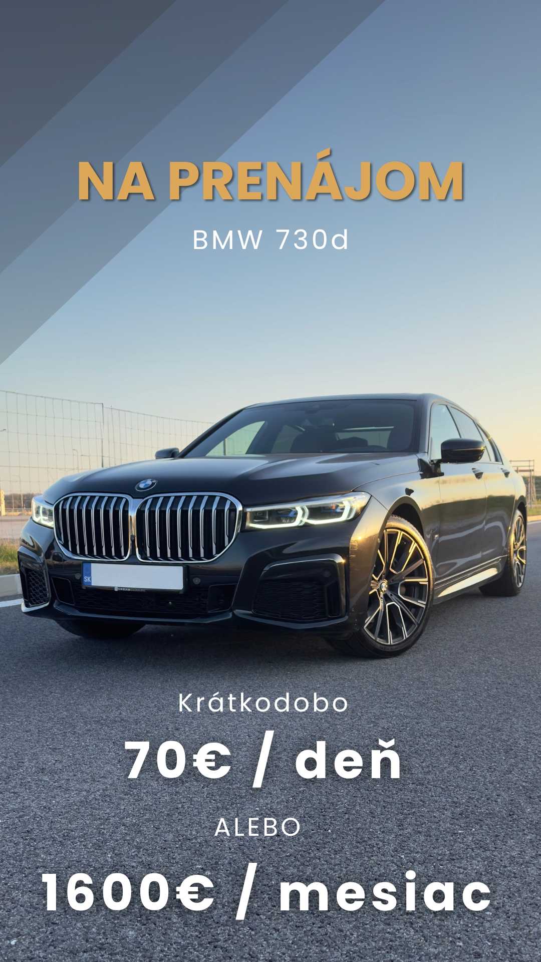 Akcia BMW 730D